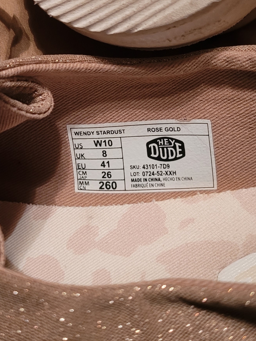 Hey Dude Women's Shoes Size 10 - Picture 8 of 8